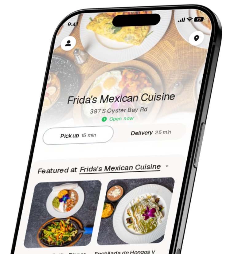 Frida's Mexican Cuisine app preview